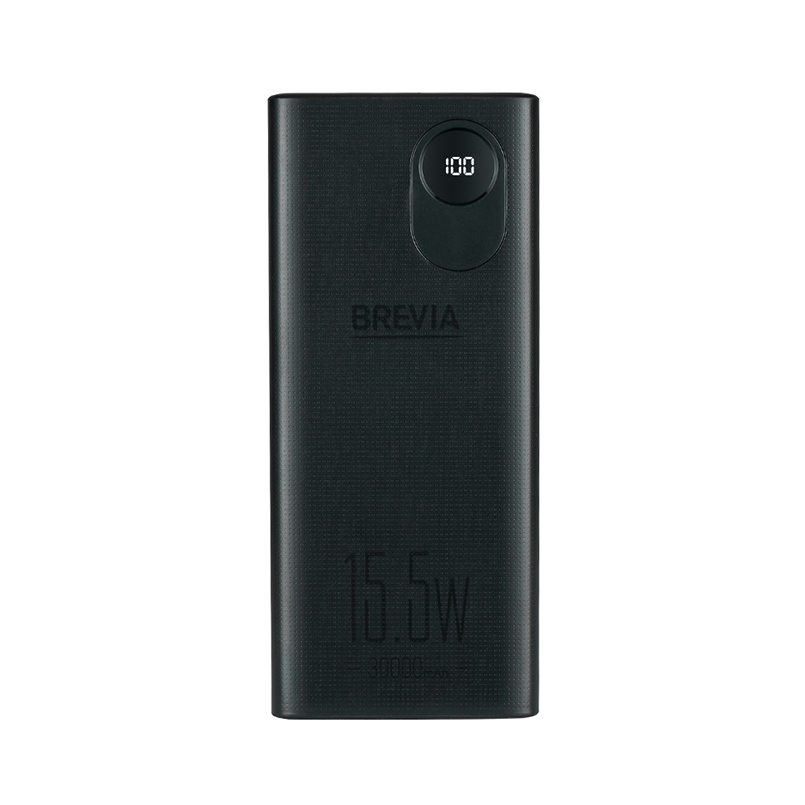 Повербанк (Power Bank) Brevia 30000mAh 15.5W Li-Pol, LCD
